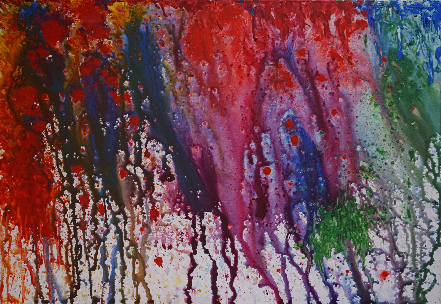 Cascading Colors (121x83cm)