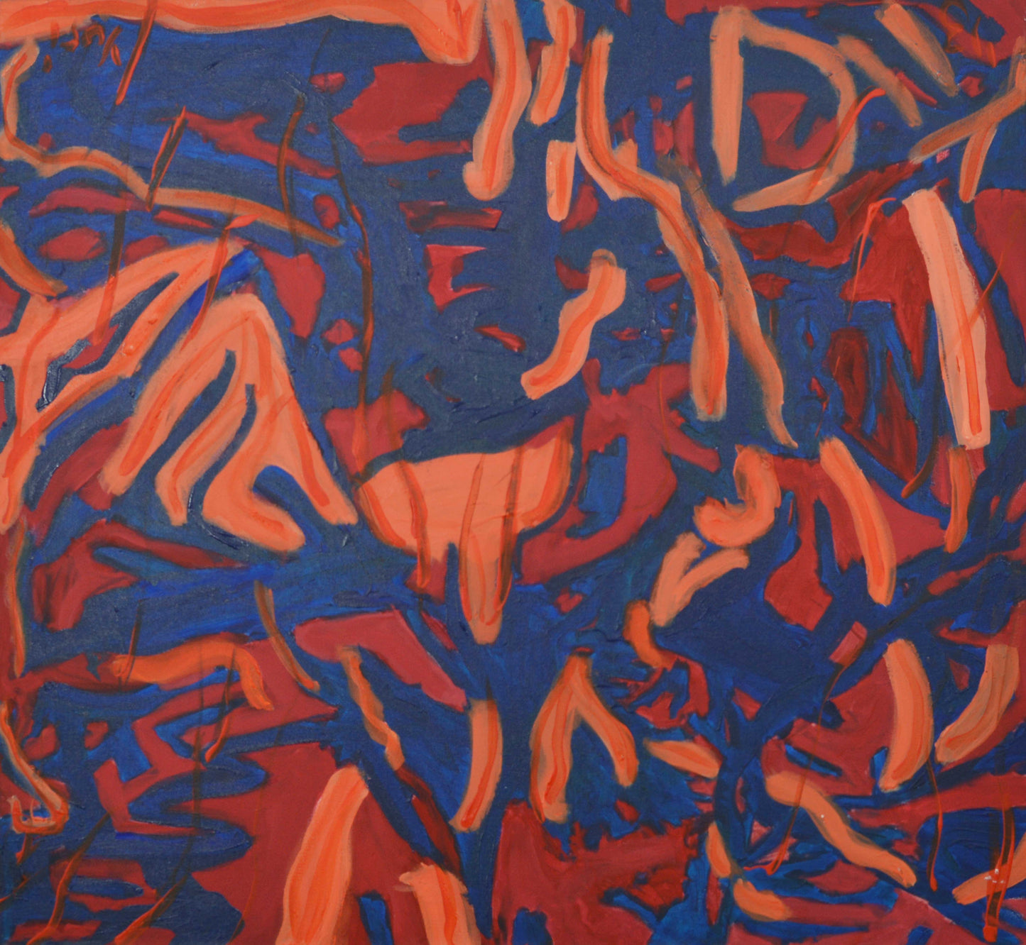 Orange Crush (83x83cm)