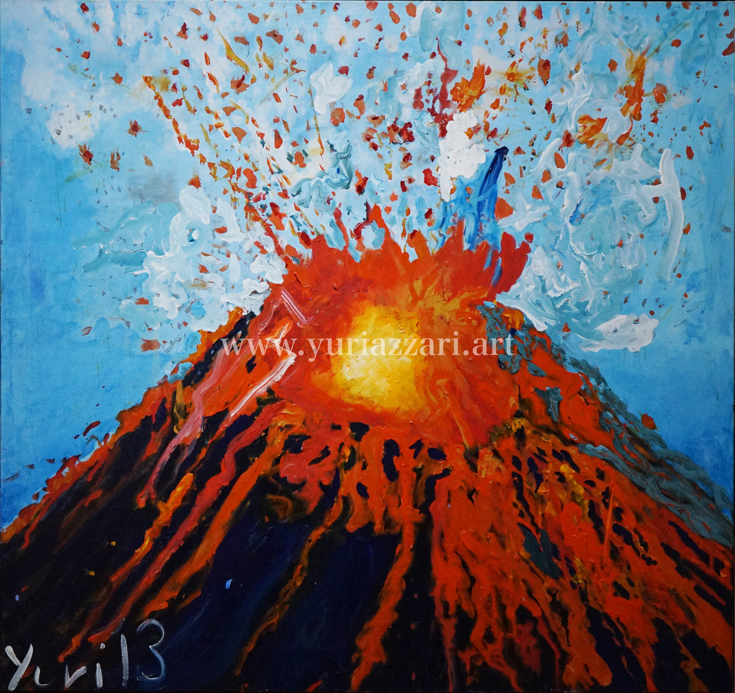 Volcano (100x94cm)