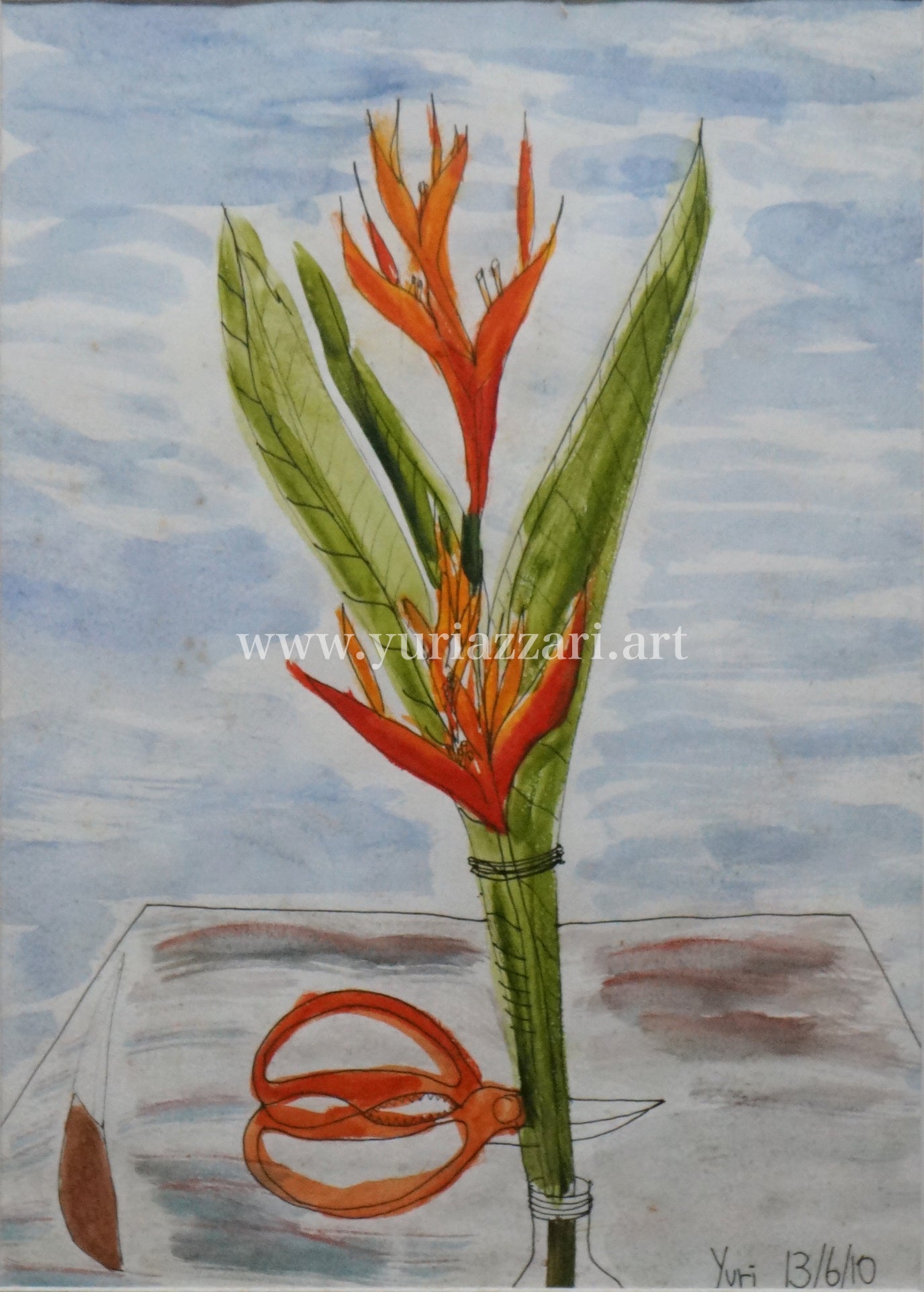 Heliconia Arrangement (35x25cm)