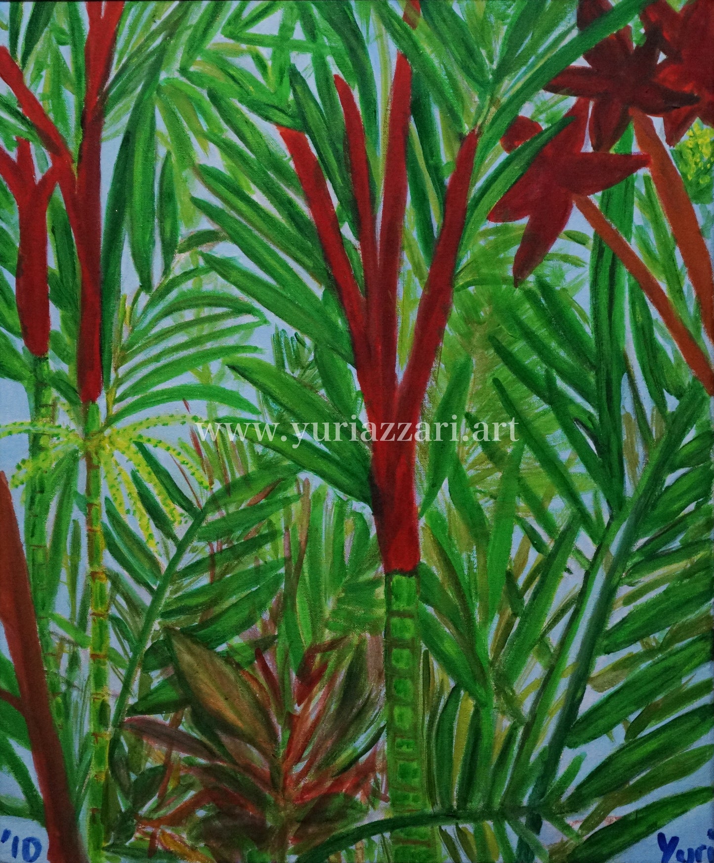 Red Palm (50x60cm)