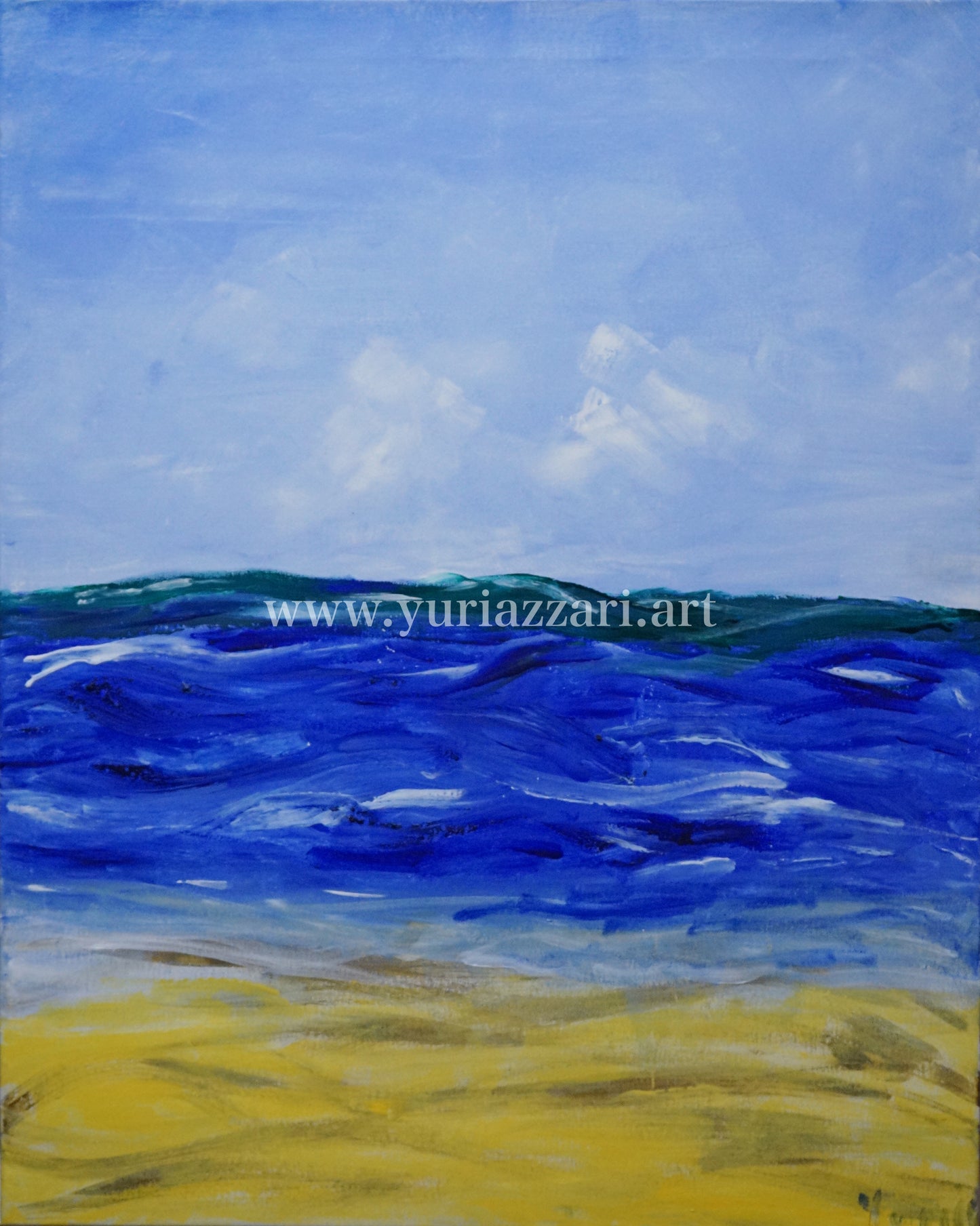 Shades of Waves (60x75cm)