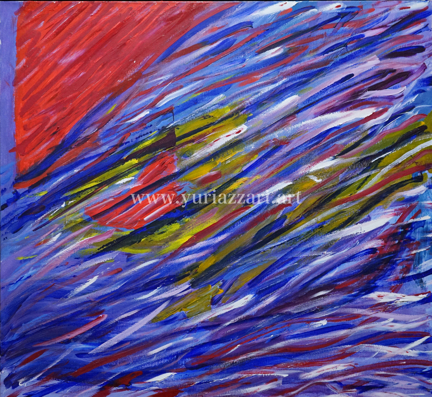 Colorful Wave (82x76cm)