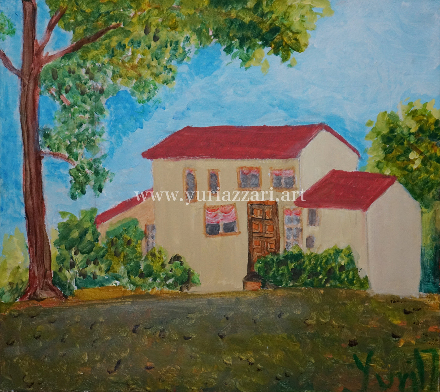 Isolated Cottage (51x46cm)