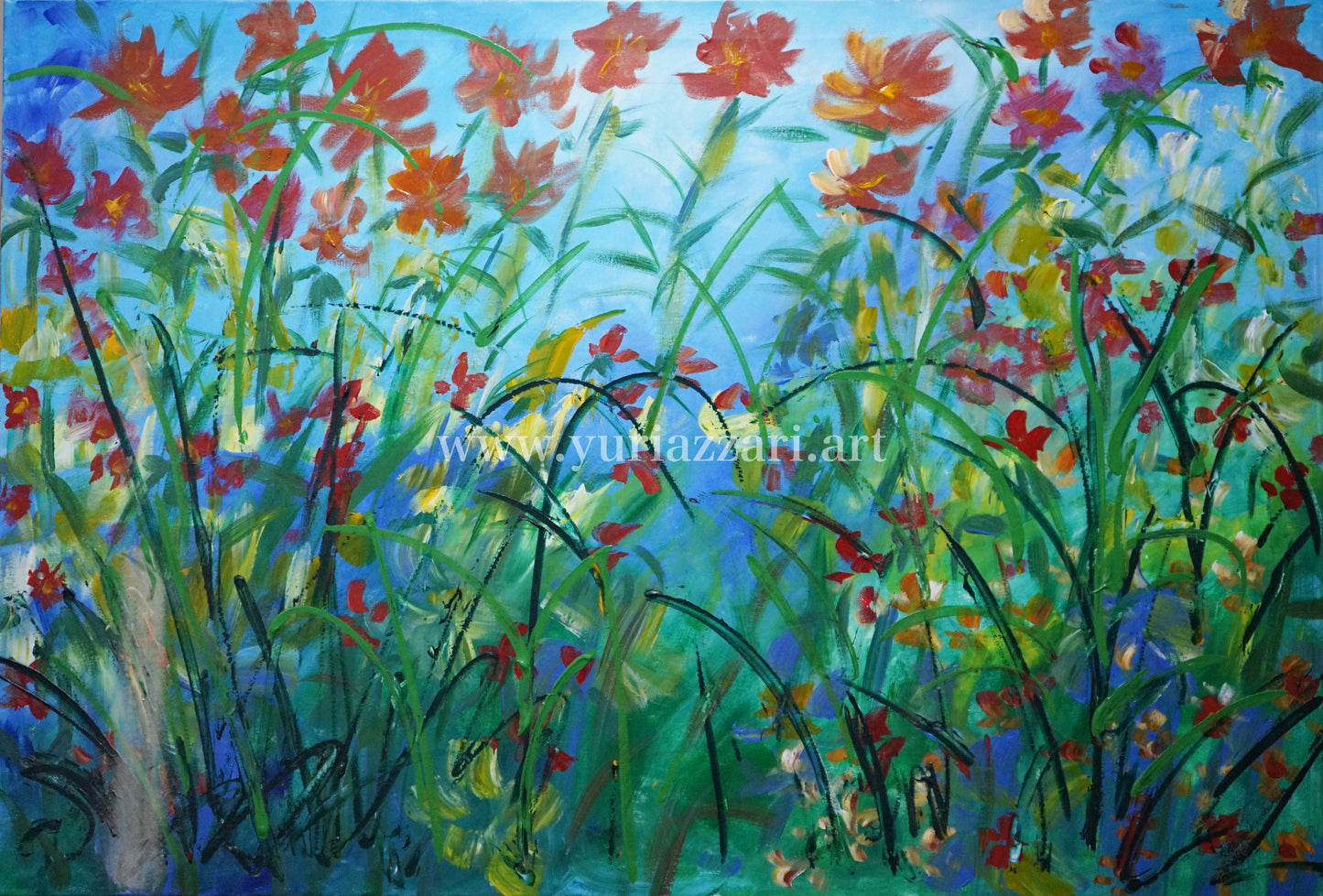 Field of Flowers (120x82cm)