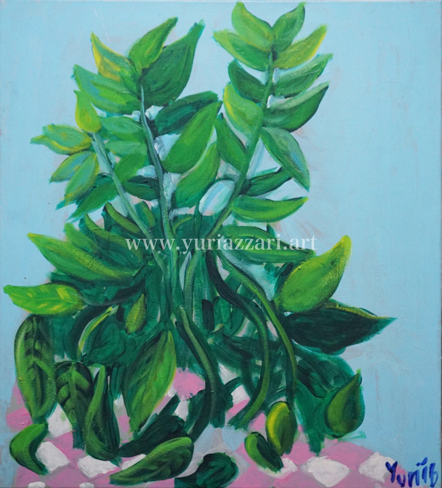 Crawling Shoots (55x60cm)