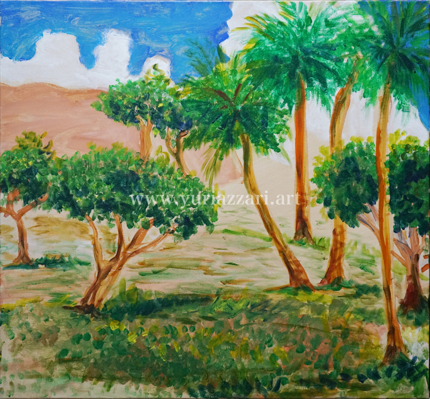 Oasis (69x64cm)