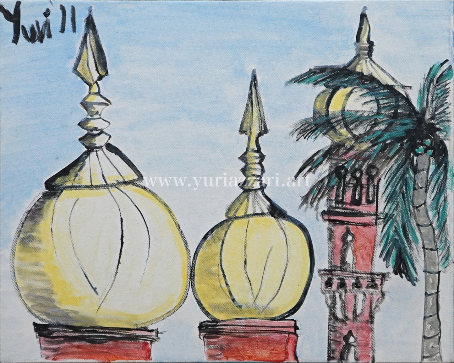 Minarets (38x30cm)