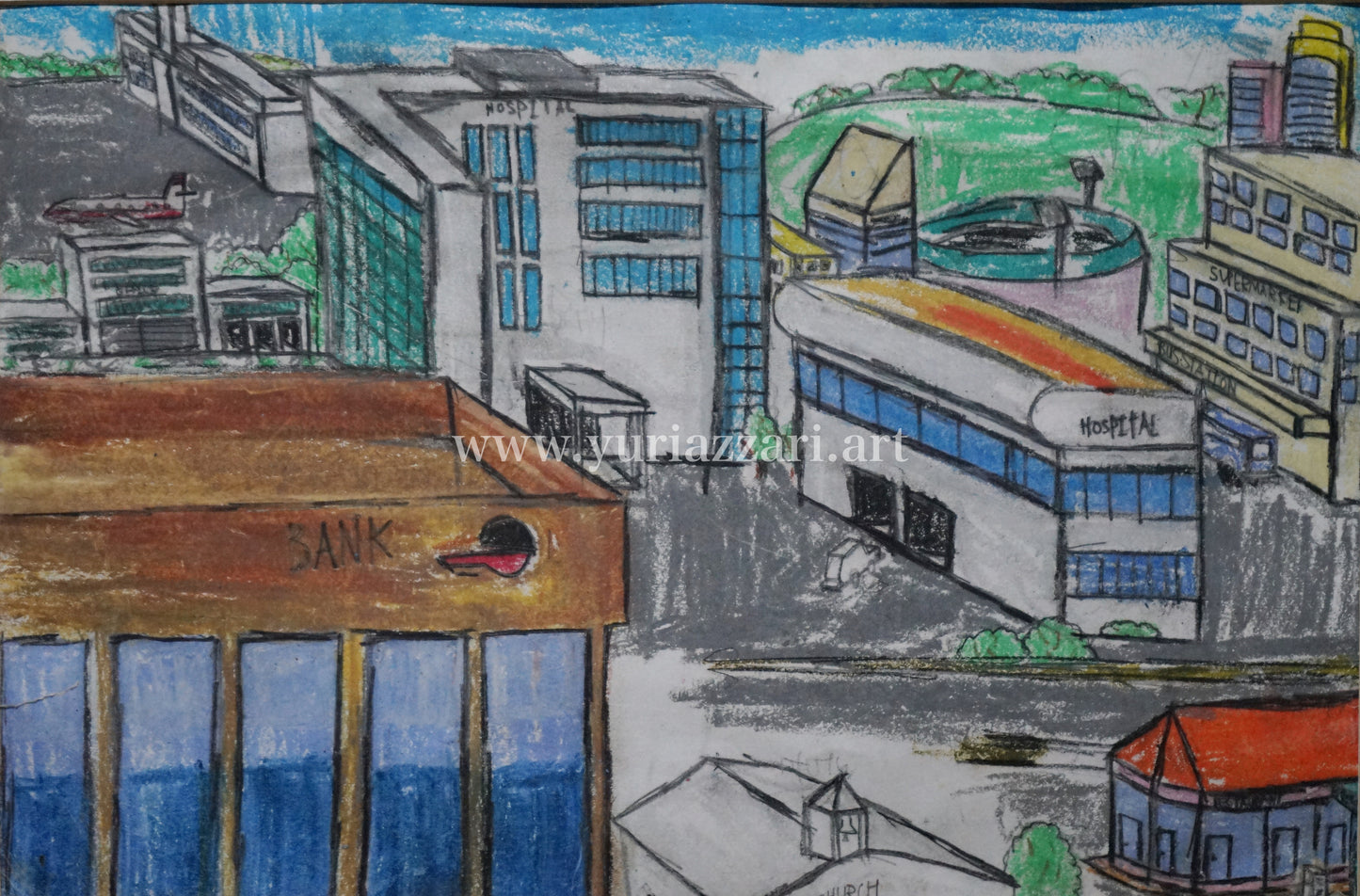 Concrete Traps (41x27cm)