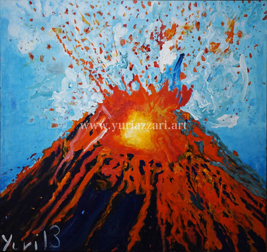 Volcano (100x94cm)