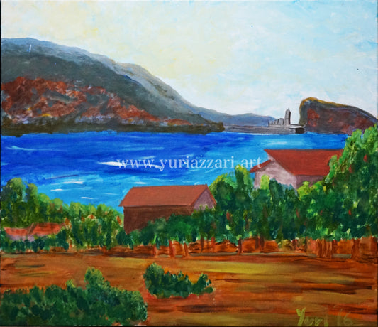 Upstream River (61x76cm)