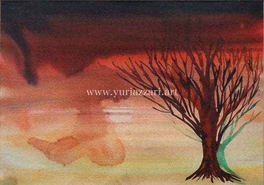 Lonely Tree (35x25cm)