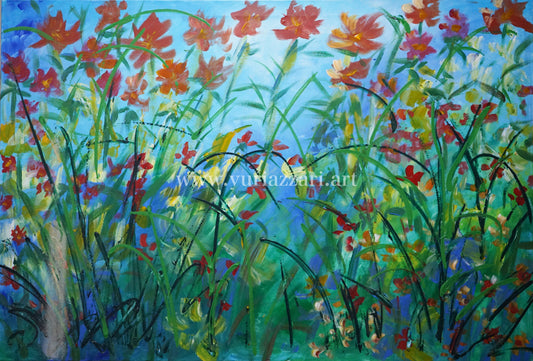 Field of Flowers (120x82cm)